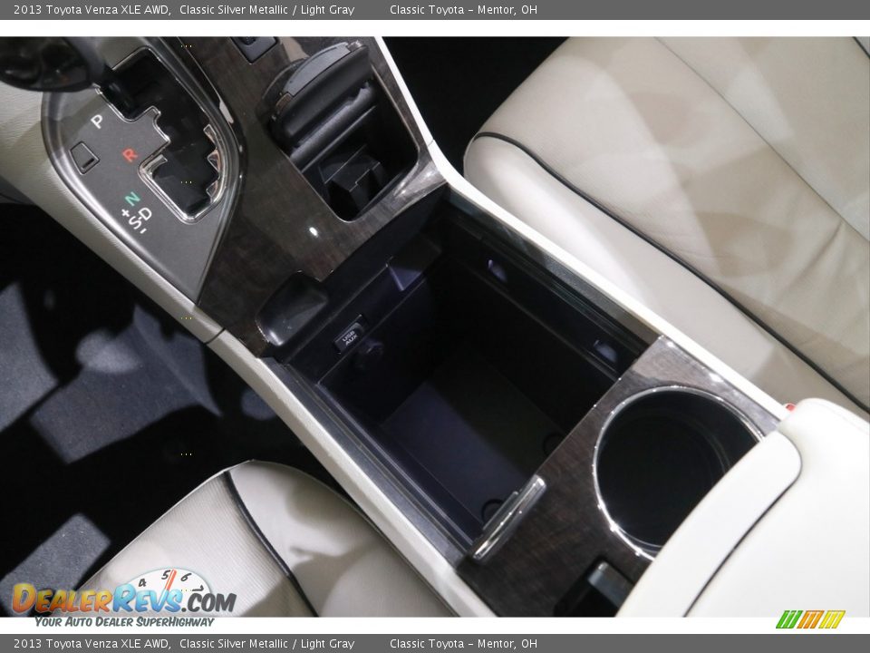 2013 Toyota Venza XLE AWD Classic Silver Metallic / Light Gray Photo #16