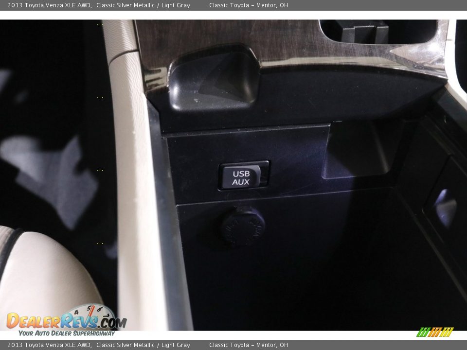 2013 Toyota Venza XLE AWD Classic Silver Metallic / Light Gray Photo #17