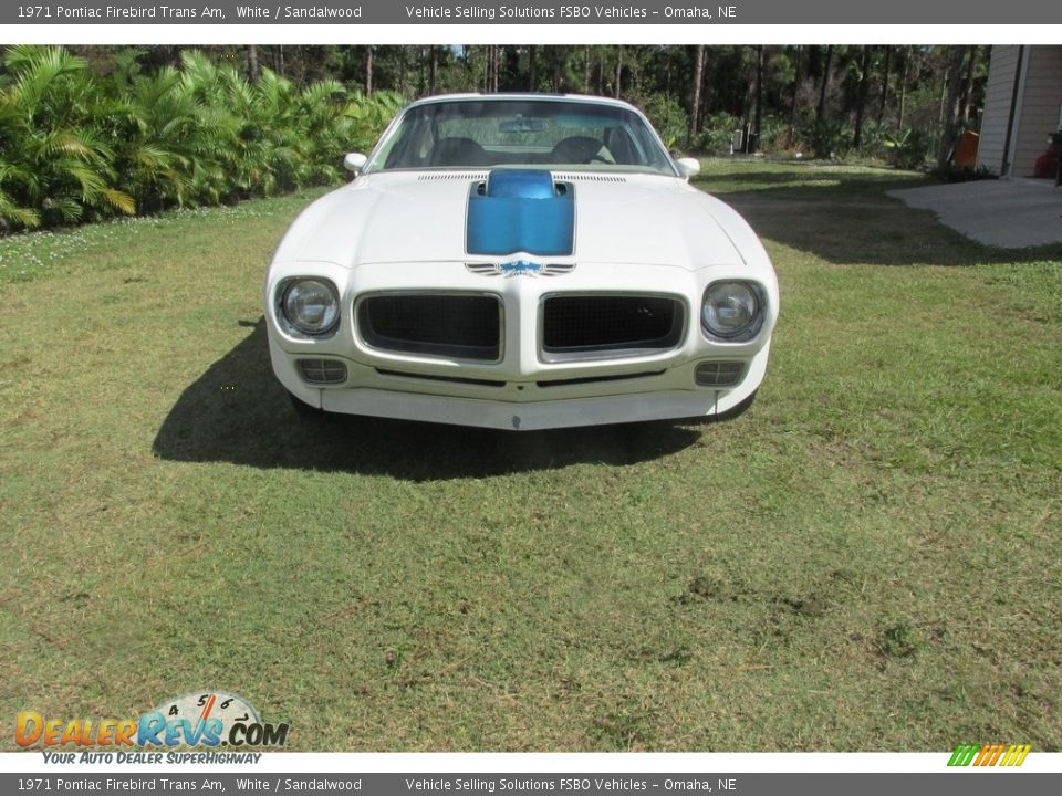 1971 Pontiac Firebird Trans Am White / Sandalwood Photo #17