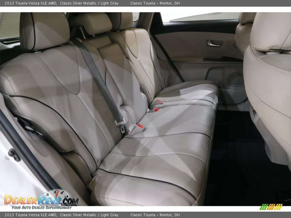 2013 Toyota Venza XLE AWD Classic Silver Metallic / Light Gray Photo #19