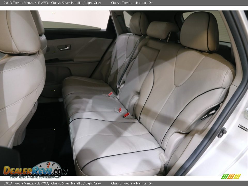 2013 Toyota Venza XLE AWD Classic Silver Metallic / Light Gray Photo #20