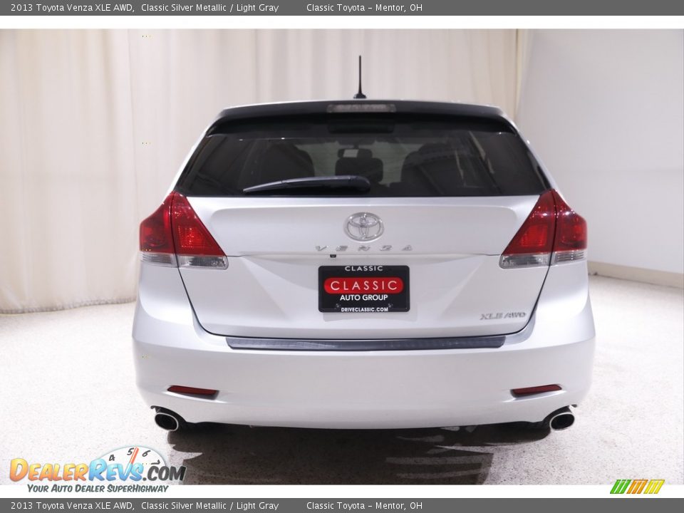 2013 Toyota Venza XLE AWD Classic Silver Metallic / Light Gray Photo #21