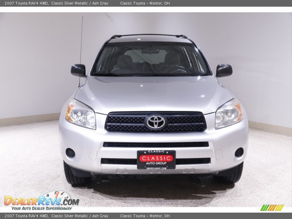 2007 Toyota RAV4 4WD Classic Silver Metallic / Ash Gray Photo #2
