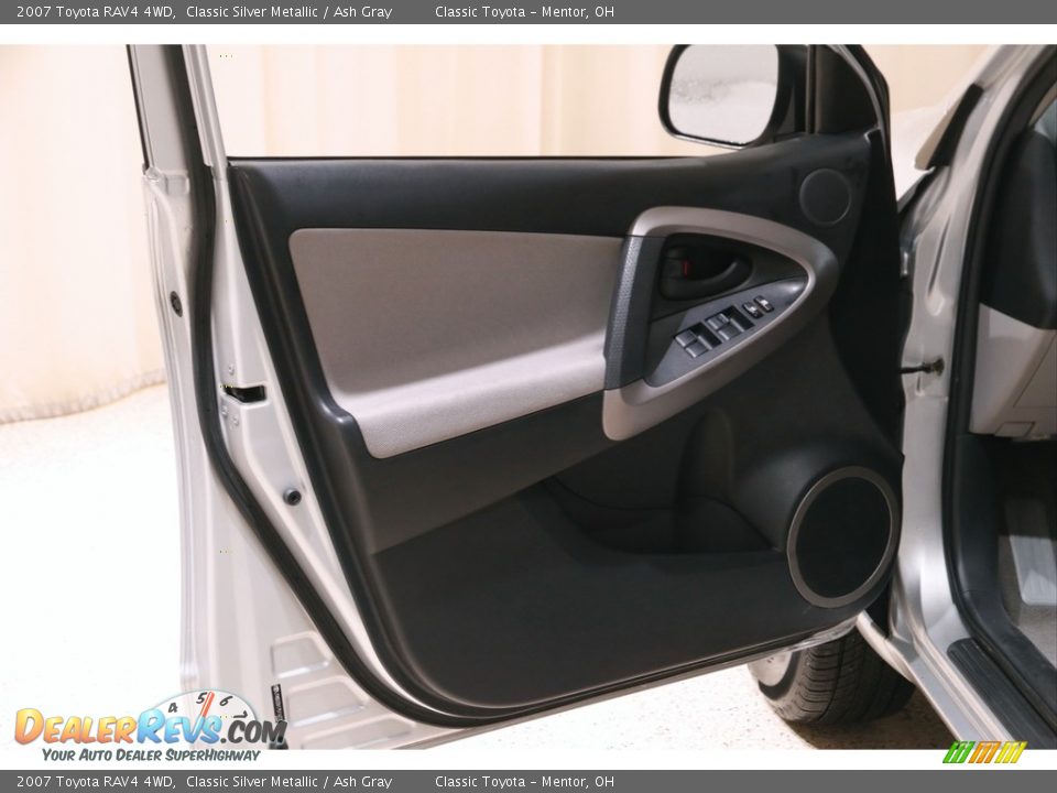 2007 Toyota RAV4 4WD Classic Silver Metallic / Ash Gray Photo #4