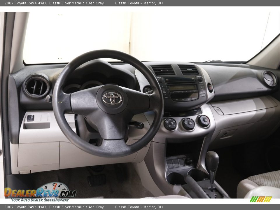 2007 Toyota RAV4 4WD Classic Silver Metallic / Ash Gray Photo #6