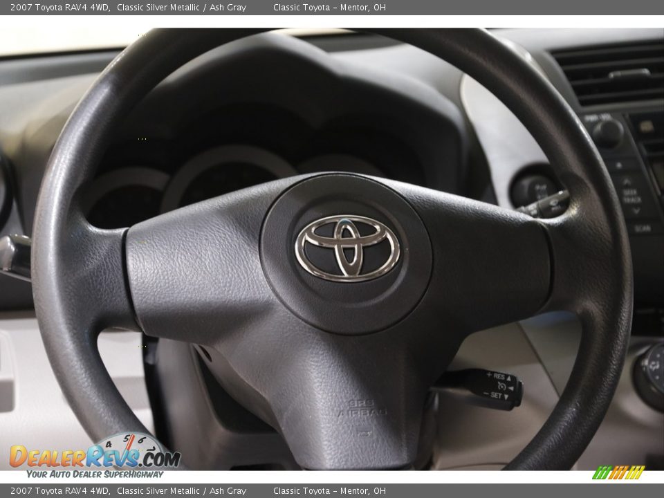 2007 Toyota RAV4 4WD Classic Silver Metallic / Ash Gray Photo #7