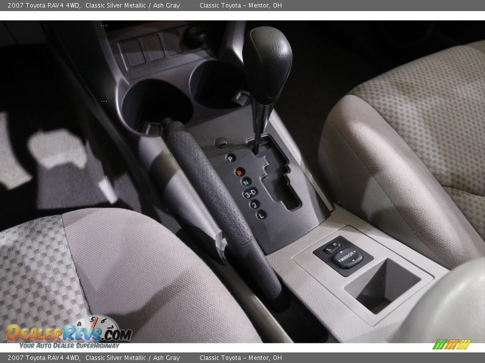 2007 Toyota RAV4 4WD Classic Silver Metallic / Ash Gray Photo #10