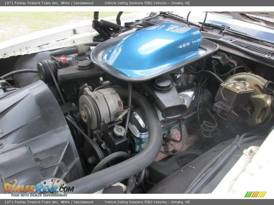 1971 Pontiac Firebird Trans Am 455 cid V8 Engine Photo #31