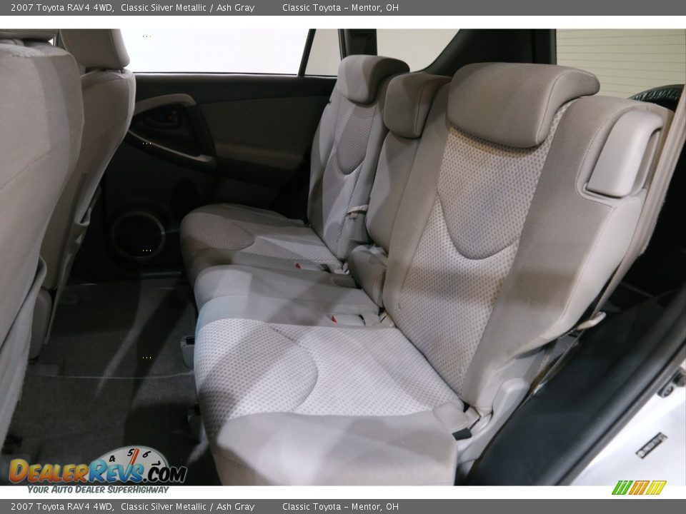 2007 Toyota RAV4 4WD Classic Silver Metallic / Ash Gray Photo #13