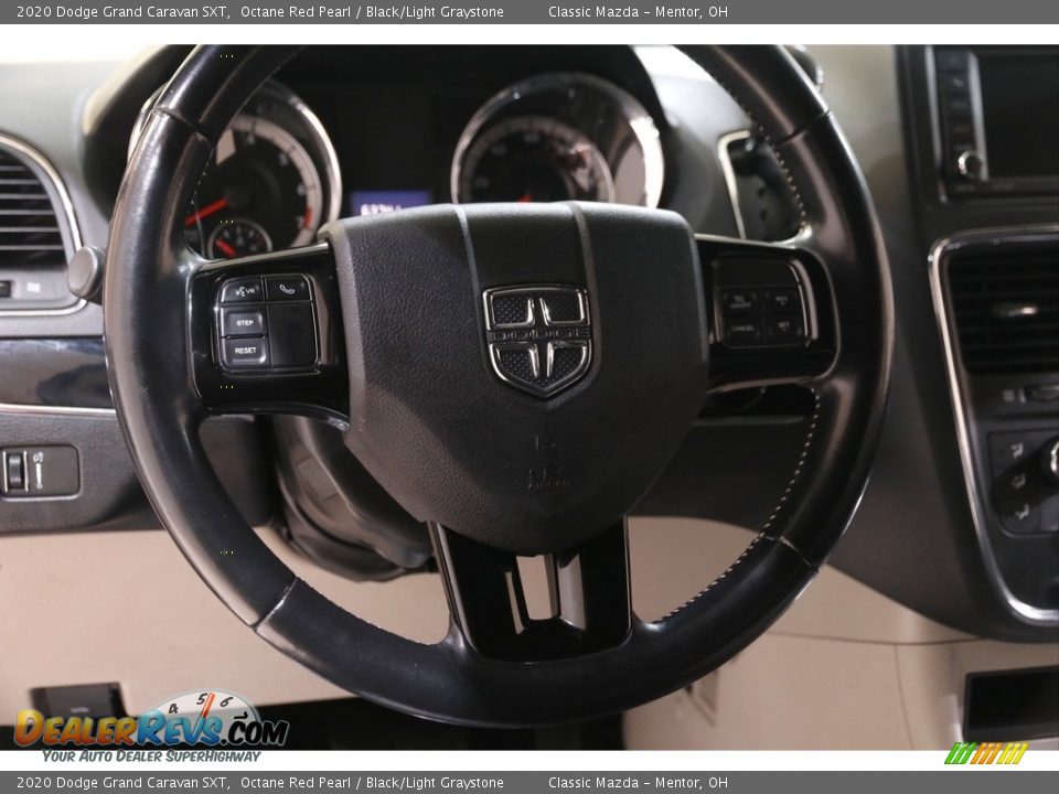 2020 Dodge Grand Caravan SXT Octane Red Pearl / Black/Light Graystone Photo #7