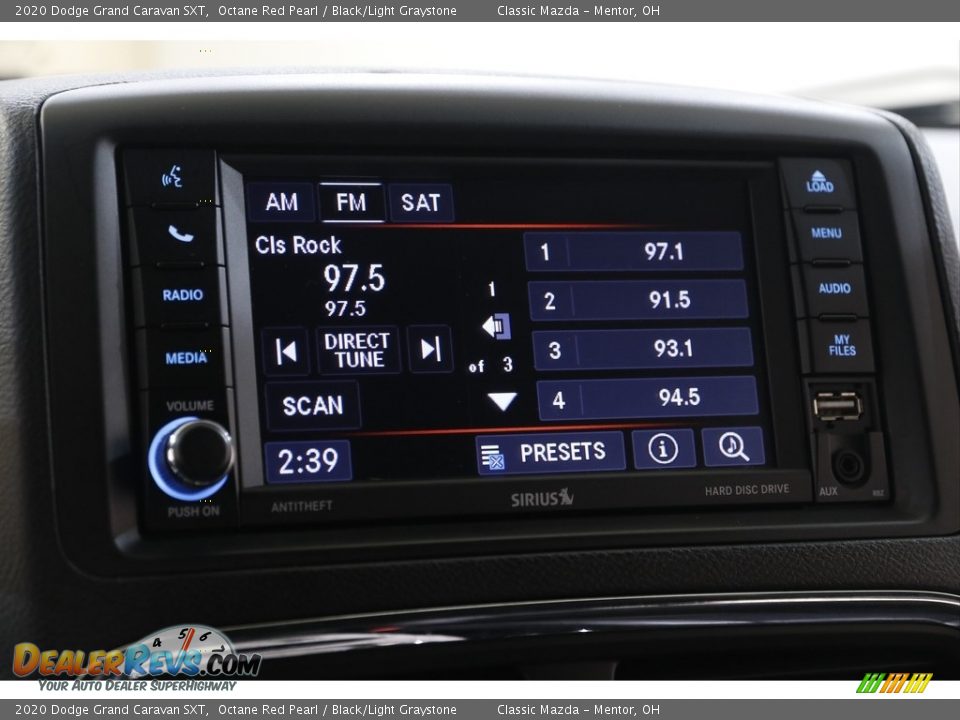 2020 Dodge Grand Caravan SXT Octane Red Pearl / Black/Light Graystone Photo #10