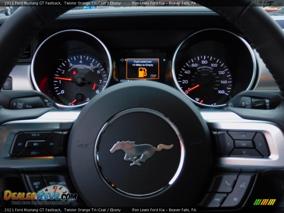 2021 Ford Mustang GT Fastback Steering Wheel Photo #19