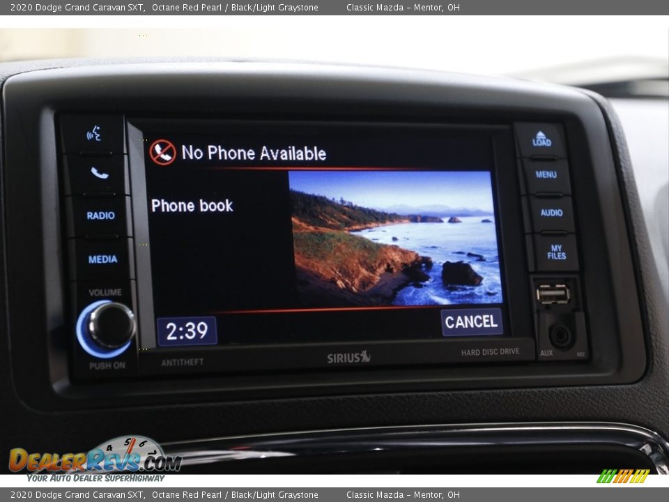 2020 Dodge Grand Caravan SXT Octane Red Pearl / Black/Light Graystone Photo #11