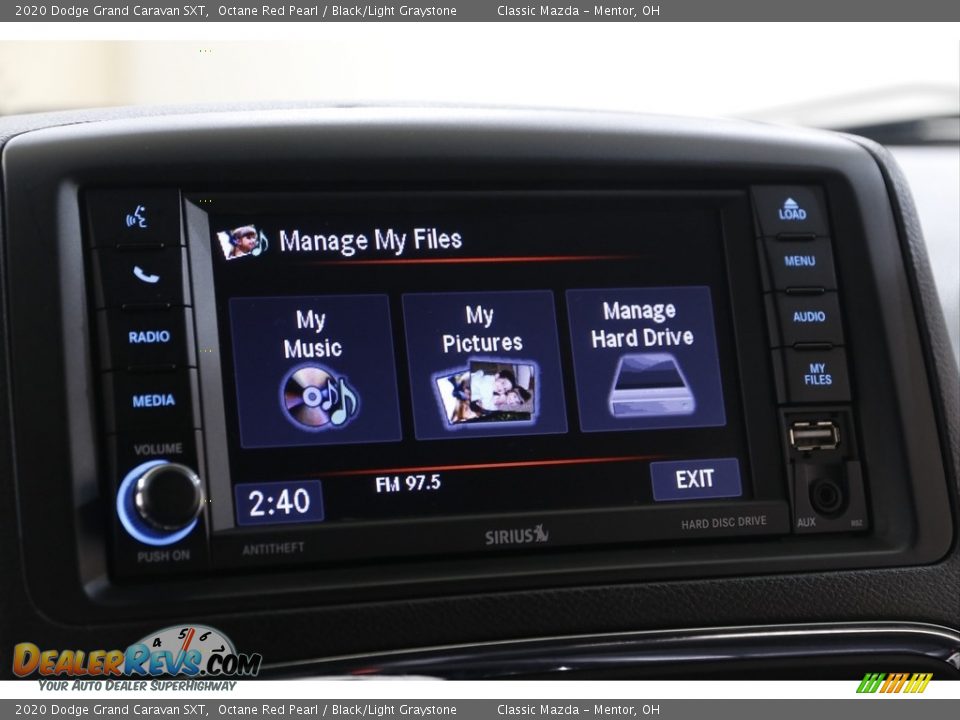 2020 Dodge Grand Caravan SXT Octane Red Pearl / Black/Light Graystone Photo #12