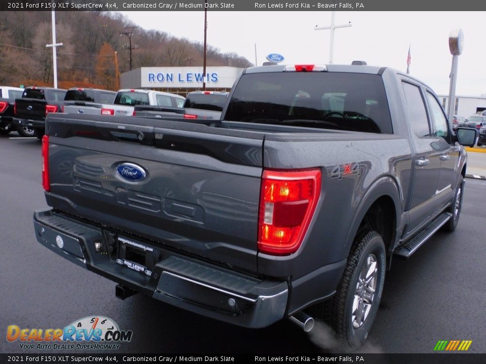 2021 Ford F150 XLT SuperCrew 4x4 Carbonized Gray / Medium Dark Slate Photo #2