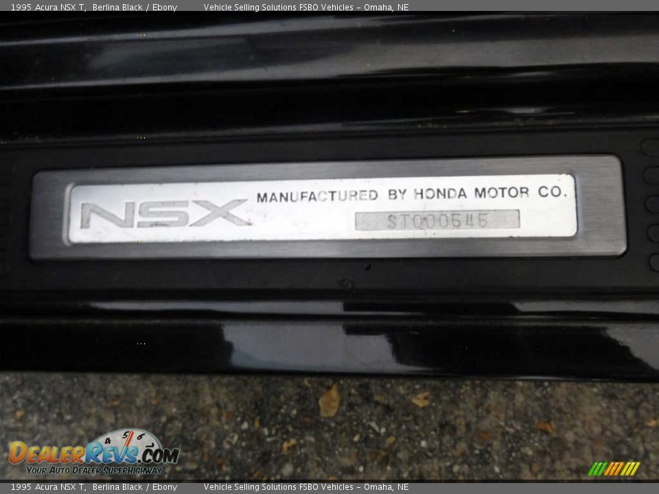 1995 Acura NSX T Logo Photo #23