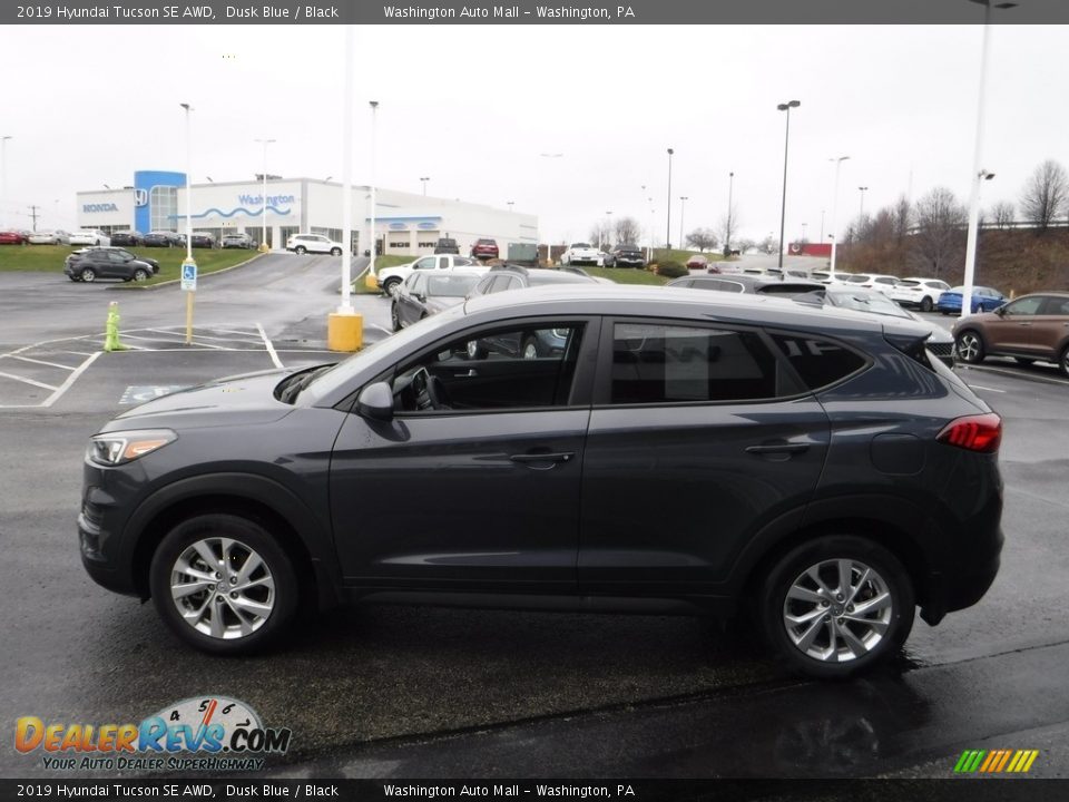 2019 Hyundai Tucson SE AWD Dusk Blue / Black Photo #6