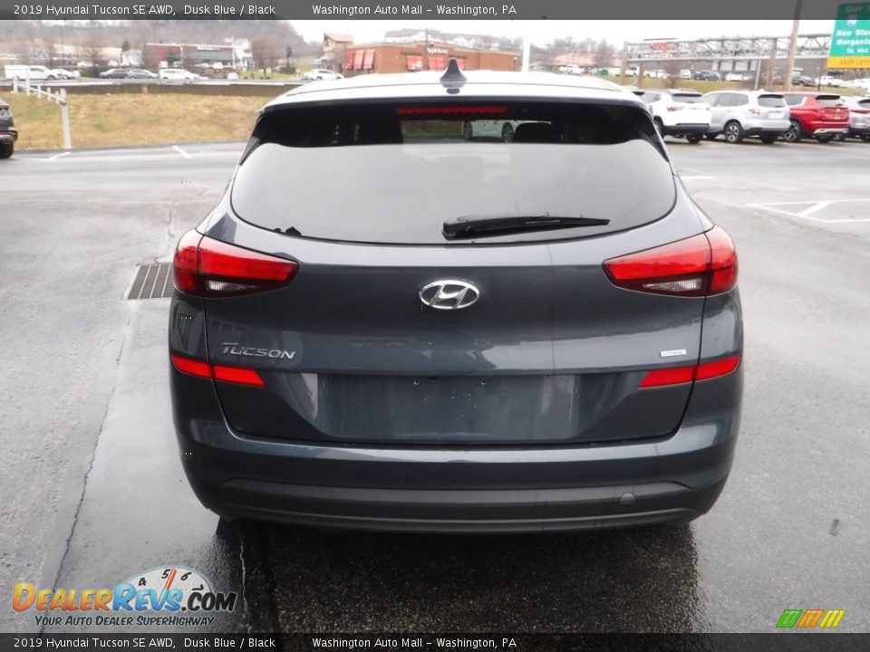 2019 Hyundai Tucson SE AWD Dusk Blue / Black Photo #7