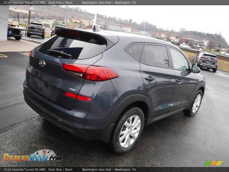 2019 Hyundai Tucson SE AWD Dusk Blue / Black Photo #8