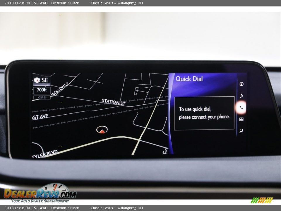 2018 Lexus RX 350 AWD Obsidian / Black Photo #12