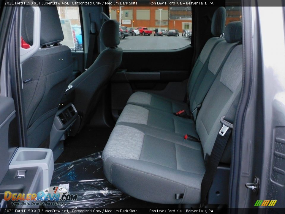 2021 Ford F150 XLT SuperCrew 4x4 Carbonized Gray / Medium Dark Slate Photo #12