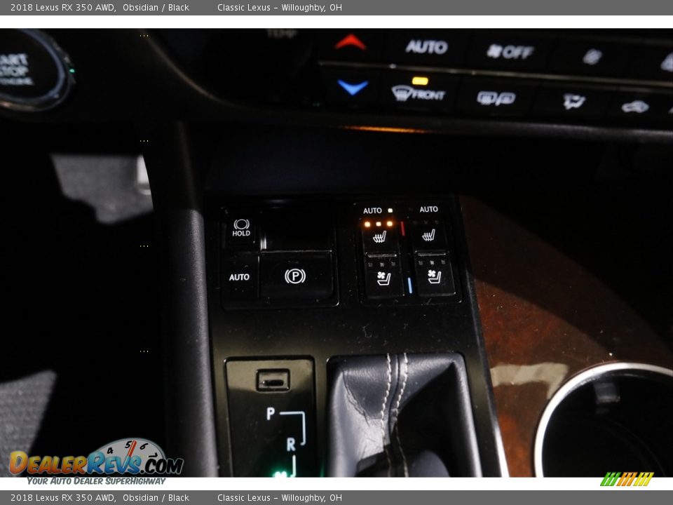 2018 Lexus RX 350 AWD Obsidian / Black Photo #17