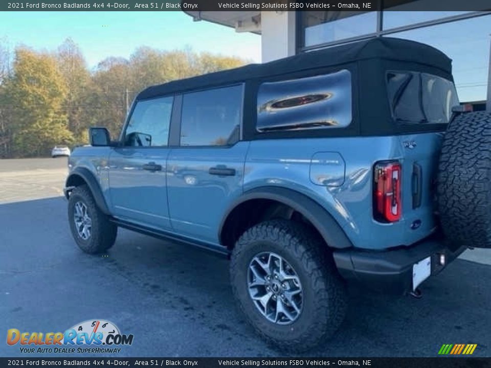 2021 Ford Bronco Badlands 4x4 4-Door Area 51 / Black Onyx Photo #1