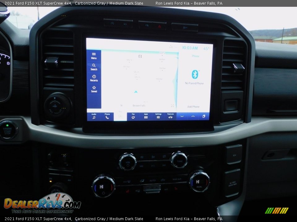 2021 Ford F150 XLT SuperCrew 4x4 Carbonized Gray / Medium Dark Slate Photo #15