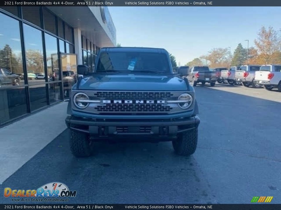 2021 Ford Bronco Badlands 4x4 4-Door Area 51 / Black Onyx Photo #2