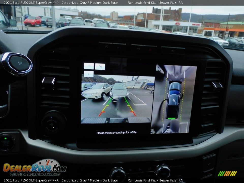2021 Ford F150 XLT SuperCrew 4x4 Carbonized Gray / Medium Dark Slate Photo #16