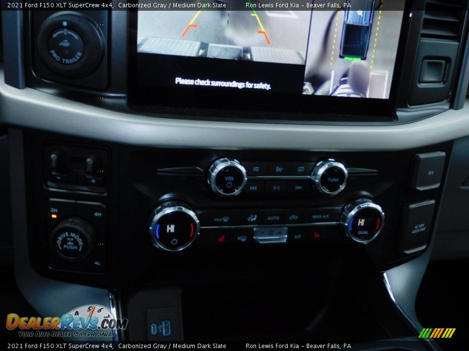 2021 Ford F150 XLT SuperCrew 4x4 Carbonized Gray / Medium Dark Slate Photo #17
