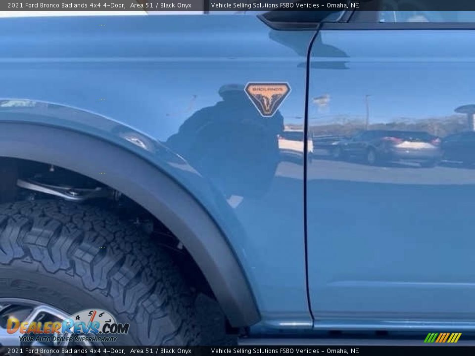 2021 Ford Bronco Badlands 4x4 4-Door Area 51 / Black Onyx Photo #6
