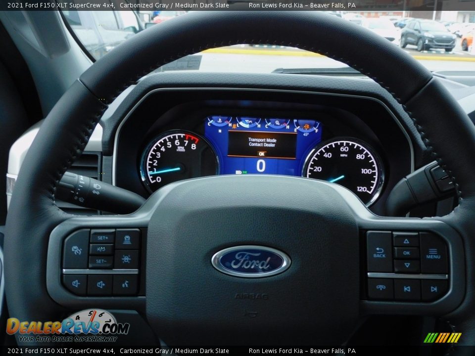 2021 Ford F150 XLT SuperCrew 4x4 Carbonized Gray / Medium Dark Slate Photo #19