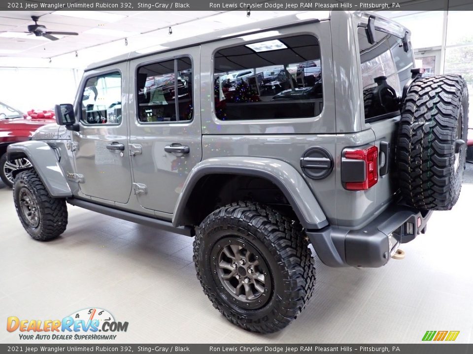 2021 Jeep Wrangler Unlimited Rubicon 392 Sting-Gray / Black Photo #2