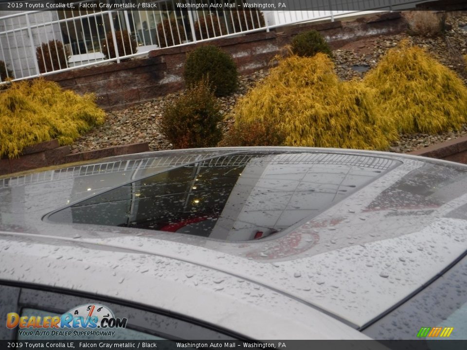 2019 Toyota Corolla LE Falcon Gray metallic / Black Photo #3