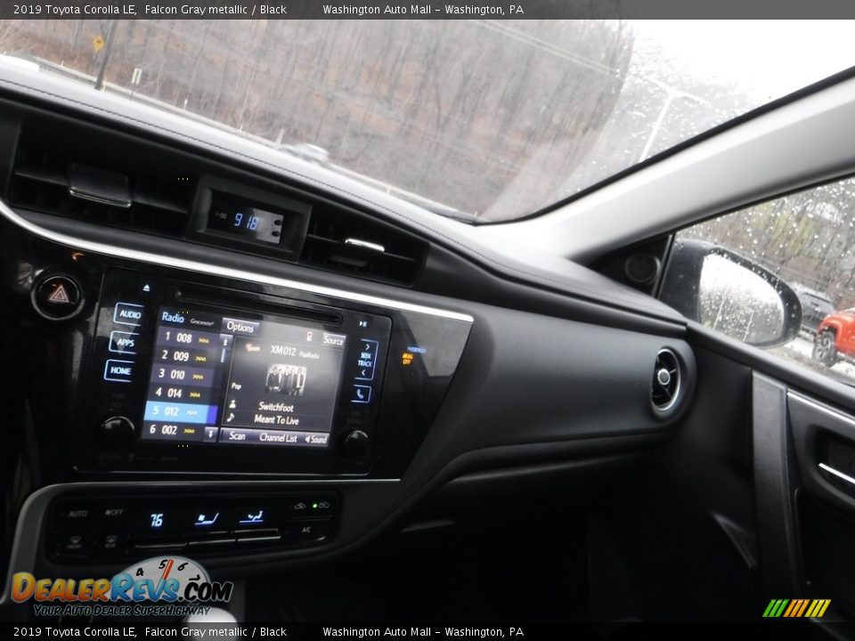 2019 Toyota Corolla LE Falcon Gray metallic / Black Photo #4