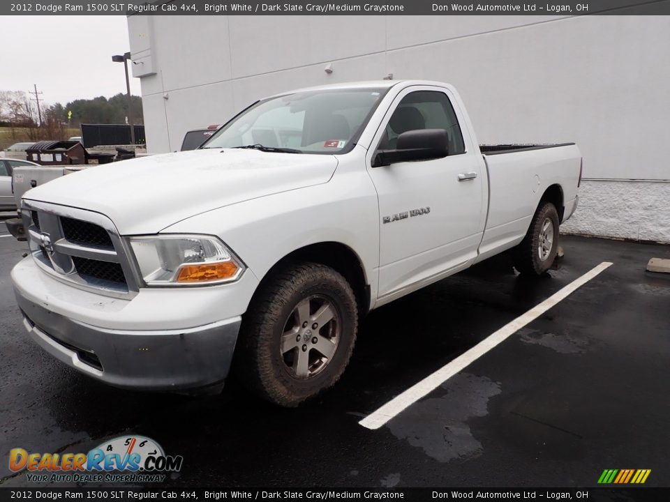 Front 3/4 View of 2012 Dodge Ram 1500 SLT Regular Cab 4x4 Photo #1