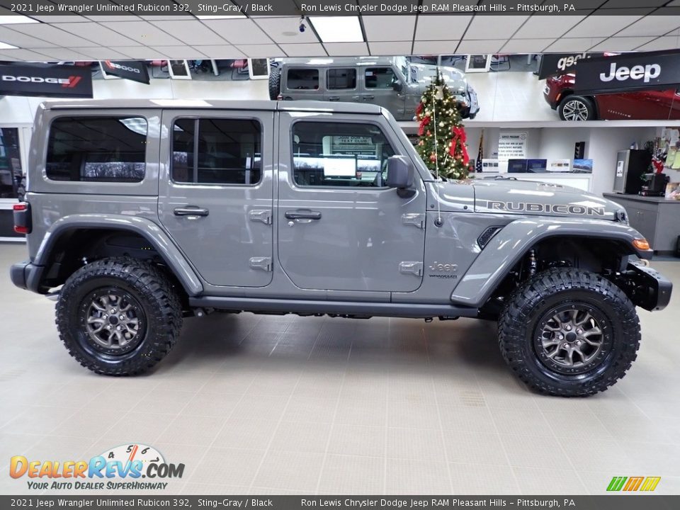 Sting-Gray 2021 Jeep Wrangler Unlimited Rubicon 392 Photo #7