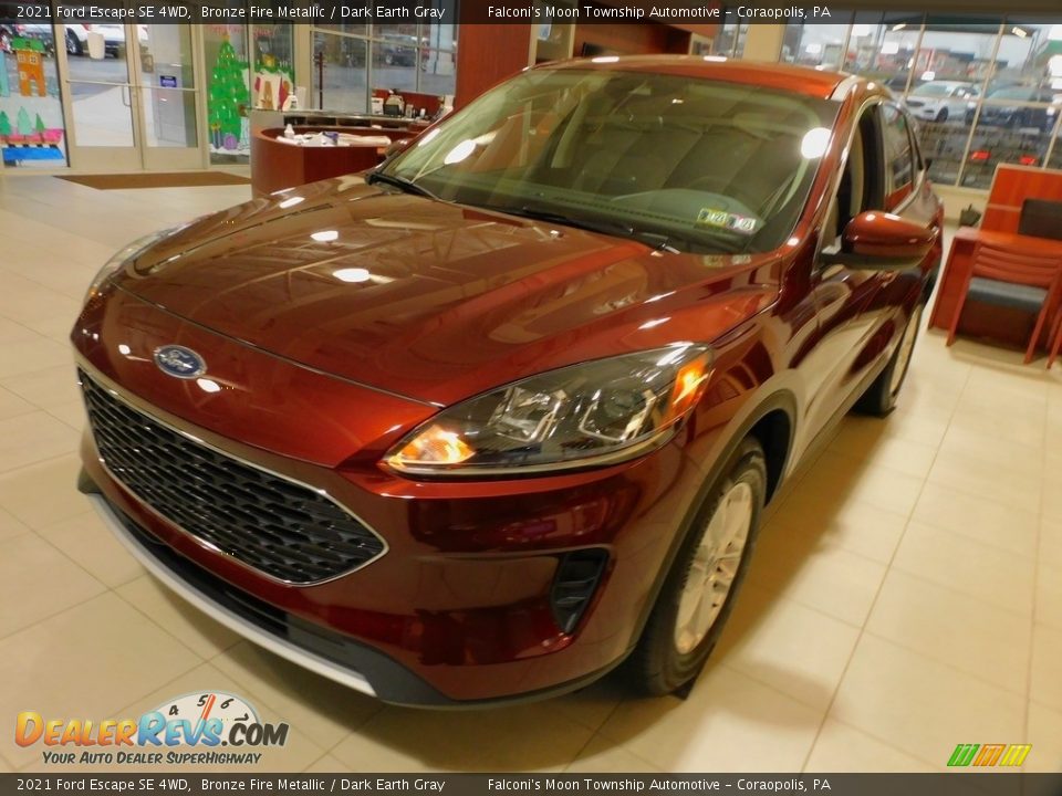 2021 Ford Escape SE 4WD Bronze Fire Metallic / Dark Earth Gray Photo #7