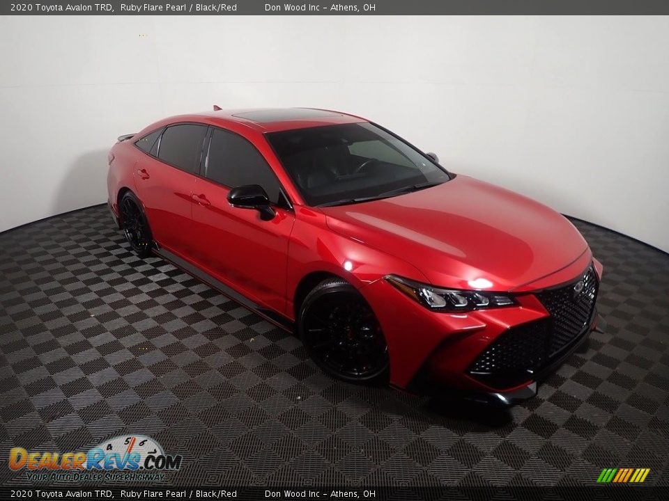 2020 Toyota Avalon TRD Ruby Flare Pearl / Black/Red Photo #5
