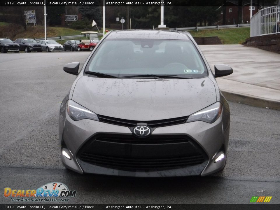 2019 Toyota Corolla LE Falcon Gray metallic / Black Photo #11