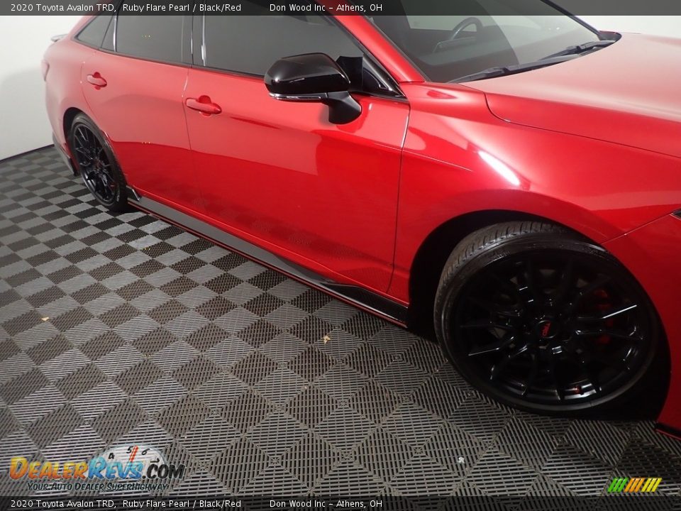 2020 Toyota Avalon TRD Ruby Flare Pearl / Black/Red Photo #6