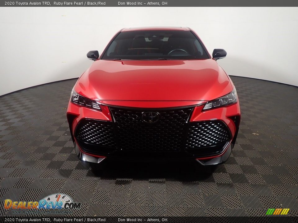 2020 Toyota Avalon TRD Ruby Flare Pearl / Black/Red Photo #7