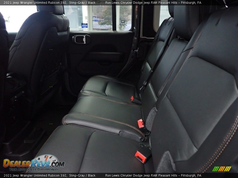Rear Seat of 2021 Jeep Wrangler Unlimited Rubicon 392 Photo #12