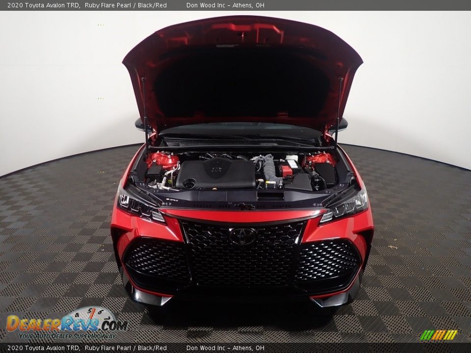 2020 Toyota Avalon TRD Ruby Flare Pearl / Black/Red Photo #8