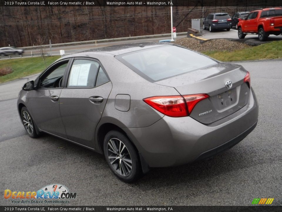 2019 Toyota Corolla LE Falcon Gray metallic / Black Photo #14