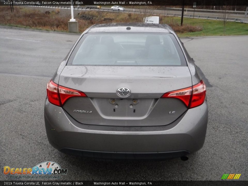 2019 Toyota Corolla LE Falcon Gray metallic / Black Photo #15