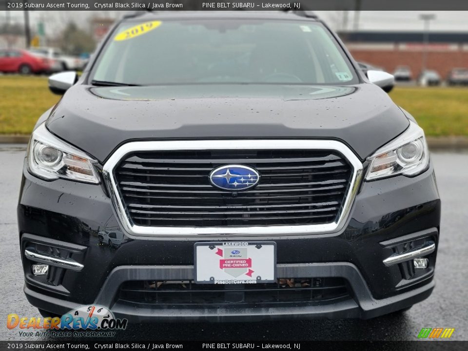 2019 Subaru Ascent Touring Crystal Black Silica / Java Brown Photo #20