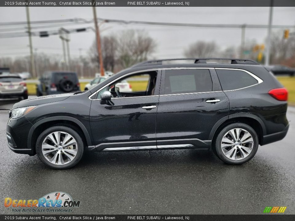 2019 Subaru Ascent Touring Crystal Black Silica / Java Brown Photo #21