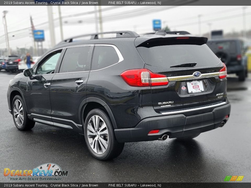 2019 Subaru Ascent Touring Crystal Black Silica / Java Brown Photo #22